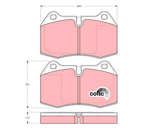 Pločice kočione Steinberg 0.1269