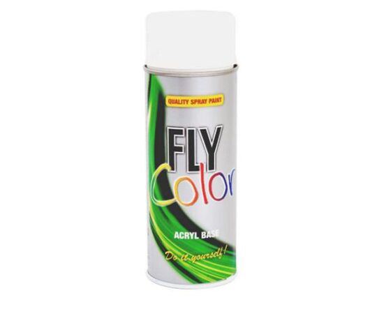 Sprej boja mat bela Motip FlyColor 400840 400ml
