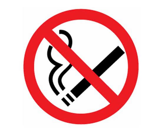 Nalepnica zabranjeno pušenje A5