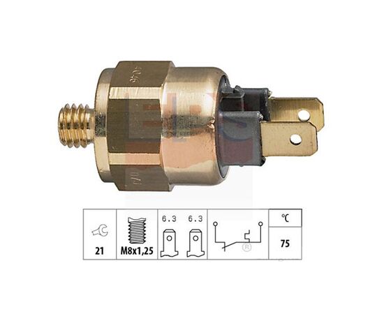 Termoprekidač signalne lampice FIAT 7588881 - 7.4046 - 1.840.046
