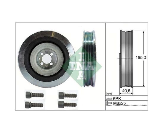 Remenica radilice Dayco DPV1046 - 207343 - 544008020