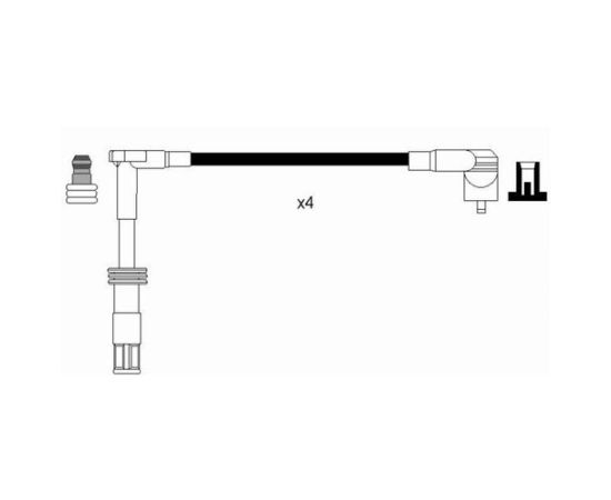 Kablovi za svećice Champion LS363 - 8597 - XC1121