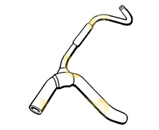 Crevo hladnjaka donje Malo 15293A - 19902