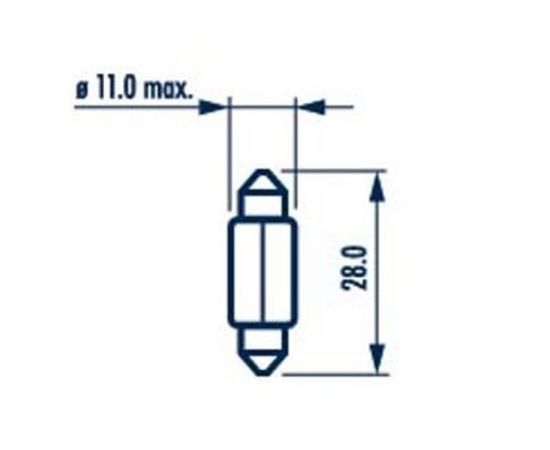 Sijalica Narva 17315 12V 10W