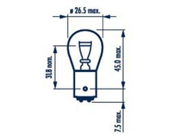 Sijalica Narva 17916 P21/5W 12V 21/5W