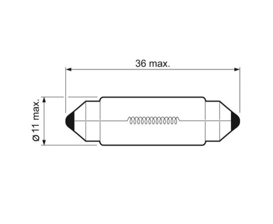 Sijalica Valeo 032217 C5W 12V 5W