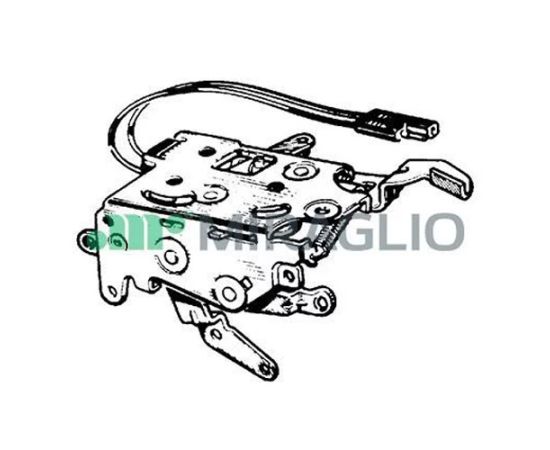 Mehanizam brave za prednja desna vrata Miraglio 40/190 Thema