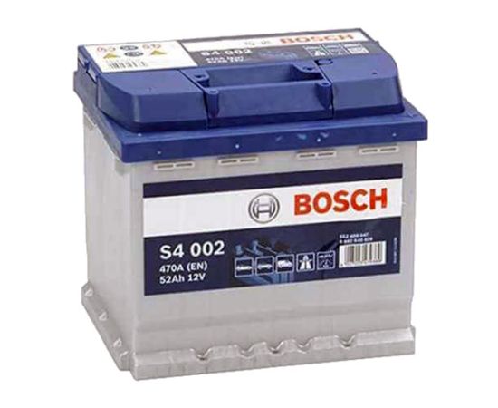 Akumulator Bosch 12V 52Ah 470A D+ S4 002
