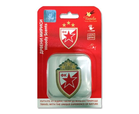 Mirisna figurica drvena Nature Crvena Zvezda