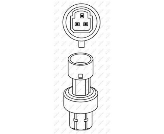 Prekidač pritiska klime NRF 38943 - K52075 - ASE19000P - 330773 - 207540