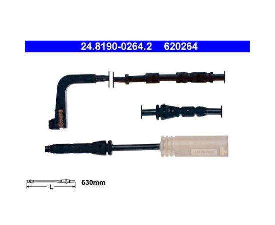 Senzor istrošenosti kočionih pločica ATE 620264 - 1987473045 - GIC210 - A00211