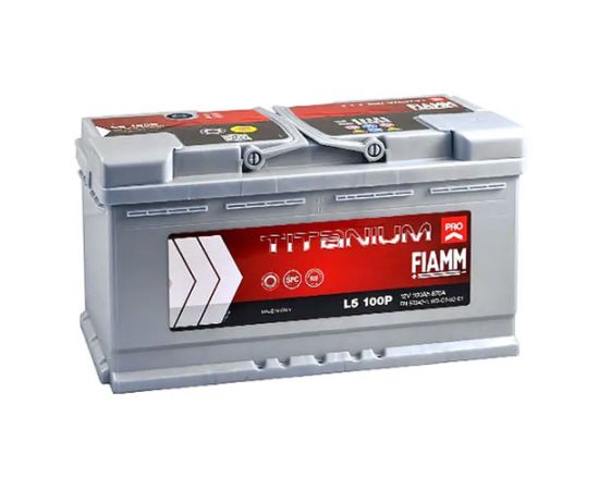 Akumulator Fiamm 12V 100Ah 870A D+ Titanium Pro L5 100P