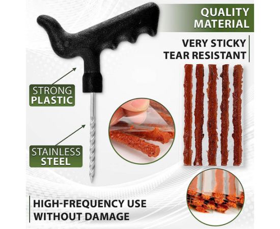 Set za krpljenje i reparaciju tubeless guma Praxis