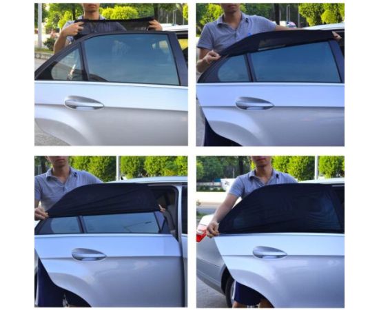 Zavesice za sunce fleksibilne bočne 2 kom. Praxis