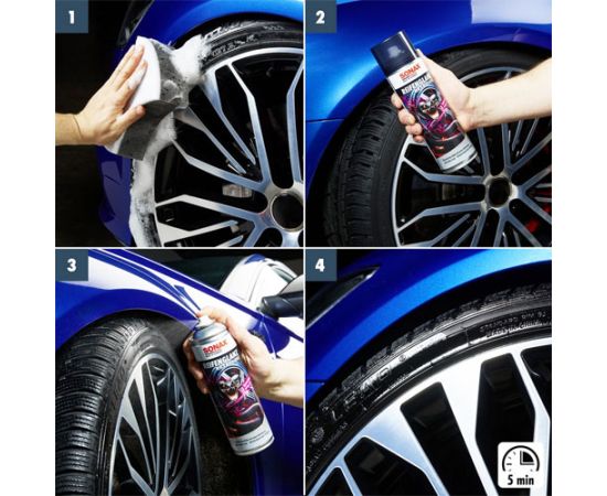 Sjaj za gume u spreju Sonax Black Beast 140ml