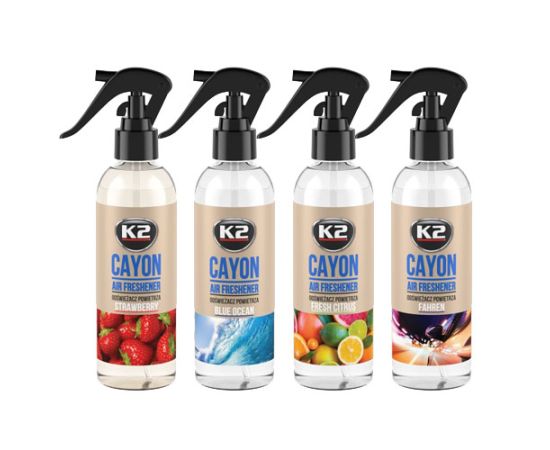 Miris za auto u spreju K2 Cayon 250ml