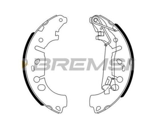Kočioni paknovi Bremsi GF0146 - FSB682 - GS8719 - 510223 - 91065400