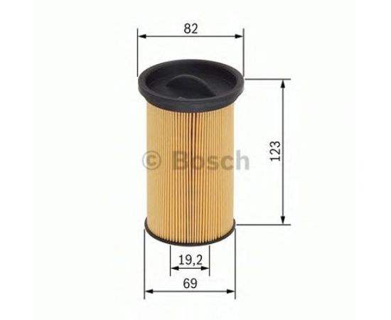 Filter goriva Bosch 1457431708 - PE970 - CFF100430 - KX69 - ADB112311