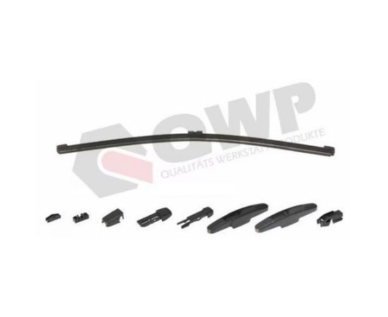 Metlica brisača QWP WBF036B 356 mm flat zadnja Metlica brisača QWP WBF036B 356 mm flat zadnja