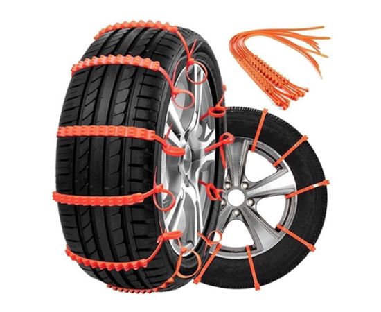 Vezice plastične za sneg Praxis 948201 10 kom.